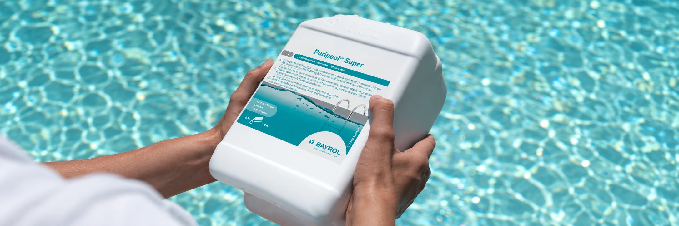 Prodotto per la manutenzione della piscina Puripool Super
